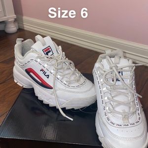 Fila kids size 6